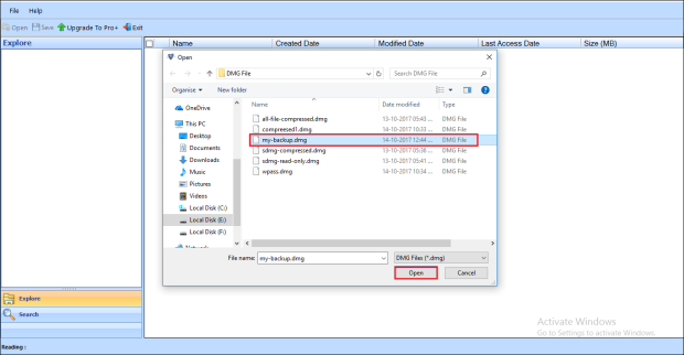 How to run dmg file in windows 8